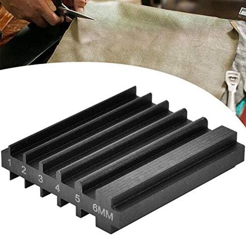 Leather Cutter Head Sharpener, Beveler Sharpen Leather Edger Professional Wide Shovel Cutting Skiving Grinding Tool for DIY Leather Crafting in Kuwait