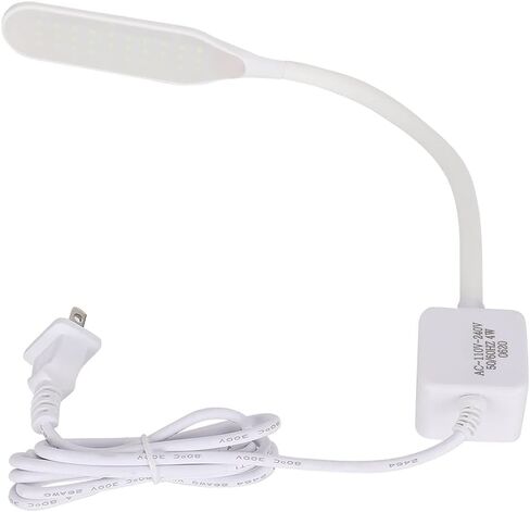 Sewing Machine LED Lamp 30 Beads, High Brightness Magnetic Base Light for Work Desk Suitable for Sewing Machine Lighting Also for Lathes Drilling Machines (White) in Kuwait