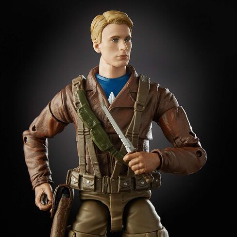 Marvel Legends Series Captain America: The First Avenger 6-Inch-Scale Movie-Inspired Captain America And Peggy Carter Collectible Action Figure 2-Pack (Amazon Exclusive) in Kuwait