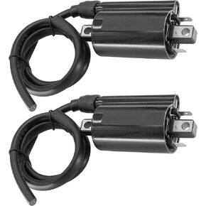 Caltric 2 Ignition Coil Compatible with Kawasaki Mule 4010 KAF620 2009 2010 2011-2020 Except Diesel in Kuwait