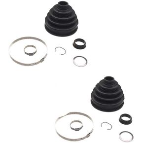 Replacement Pair Set of 2 Front Outer CV Axle Joint Boot Kits For Audi VW in Kuwait