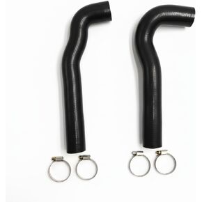 2Pcs Black Hoses For 1992-1999 BMW E36 323i 323is 325i 325is 328i 328is M3 Silicone Radiator Hose Kit With Clamps Cooling Coolant Pipe Tube Hoses 1992 1993 1994 1995 1996 1997 1998 1999 in Saudi Arabia