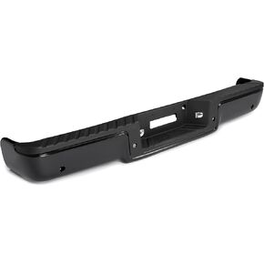 ALMULOO Rear Bumper Compatible with 2006-2008 Ford F-150 Lincoln Mark LT Replacement for FO1103139 with License Plate Light Sensor Holes Powder Coated Steel in Kuwait