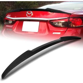 أداء DriftX، جناح جناح غطاء صندوق السيارة مناسب للجناح المفسد لغطاء صندوق السيارة 2014-2017 Mazda 6 Mazda6 W-Power V-Style (مطلي بالكربون) in Kuwait