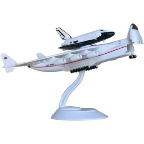 1/400 Scale an 225 Model Plane with Detachable Buran Space Shuttle Plane 8.3 Inches Antonov 225 Transport Cargo Plane with Upward-Opening Nose Ideal Collection and Gift in Saudi Arabia