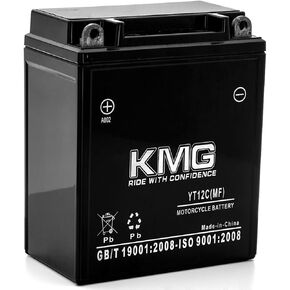 Battery Compatible with 1989-2004 Yamaha YFA-1 Breeze 125cc YT12C Sealed Maintenance Free Battery 12V Powersport Motorcycle Scooter ATV in Saudi Arabia