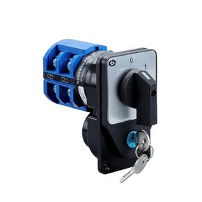 63A Conversion Rotary cam Switch, with Key Circuit Control Electronic Starter selector LW26-63/2(1234) in Saudi Arabia