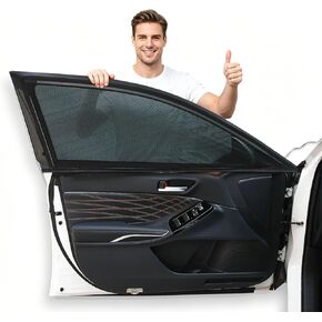 2 Pack Front Window Car Window Shades car Window Shades Sun Shade for car Window Baby,Upgraded high-Elasticity Universal Version in Kuwait