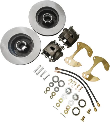 Front Disc Brake Kit 5 x 4-3/4 Inch Replacement for Chevy Full Size Nomad Bel Air Del Ray Impala Car 1955-1964 in Kuwait