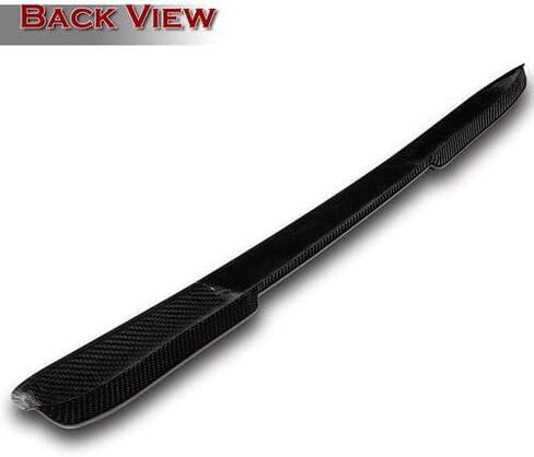 Black Real Carbon Fiber V-Style Rear Window Roof Spoiler Wing Compatible with 2008-2013 Nissan Altima 2DR Coupe, 2009 2010 2011 2012 in Saudi Arabia