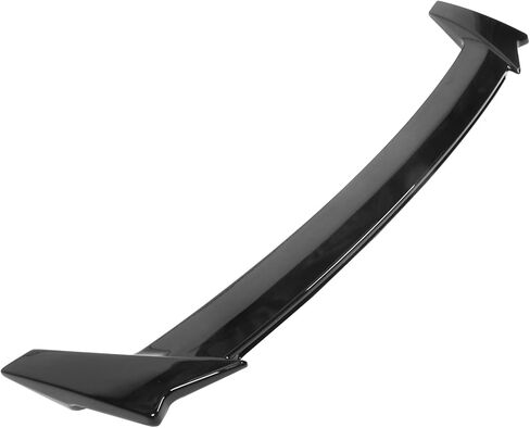 FREEMOTOR802 Rear Trunk Spoiler Fits 2016-2021 Honda Civic Sedan, Long LED Style Matte Black ABS Racing Deck Lid Spoiler Rear Trunk Tail Lip Wing in Kuwait