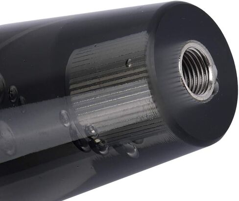 JDM 20CM Crystal Black Bubble Shift Knob Manual Racing Gear Shifter M8 M10 M12 in Saudi Arabia