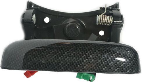 Tailgate Handle and Bezel Carbon Fiber Look Compatible with 1999-2007 Chevy GMC Silverado Sierra Replaces # 15997911, 15228539, GM1915105, GM1916102 in Saudi Arabia