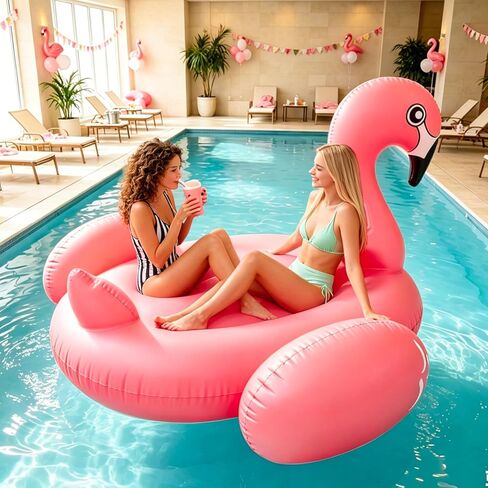 Giant Dinosaur Inflatable Pool Float Party Toys Ride-on with Handles Summer Beach Swimming Pool Party Game Pool Toy Tube Raft Lounge Kids Adults Dinosaur Toy Island(125"x 47"x49") in Saudi Arabia
