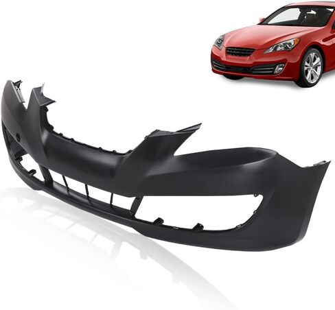 غطاء المصد الأمامي G-PLUS متوافق مع طرازات 2010-2012 Hyundai Genesis المتوافقة مع موديلات كوبيه (بابين) فقط 615343714813 HY1000180 865112M000 in Kuwait