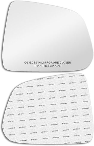 New Replacement Mirror Glass with FULL SIZE ADHESIVE for 2011-19 CHEVROLET CAPTIVA Passenger Side View Right RH in Kuwait