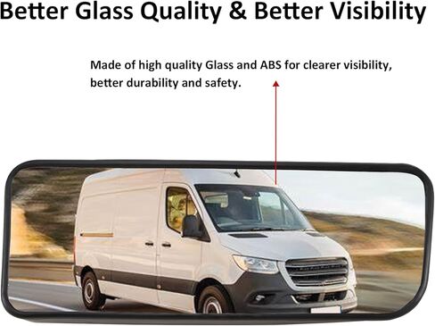 استبدال المرآة الجانبية للركاب لسيارة Mercedes Benz Sprinter 2007-2017 - زجاج مرآة الجانب الأيمن، زجاج مرايا الرؤية الخلفية in Kuwait