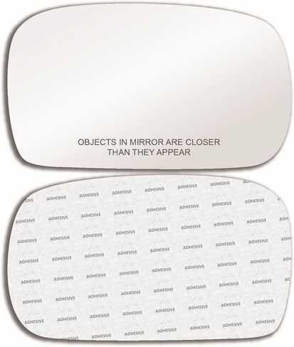 New Replacement Mirror Glass with FULL SIZE ADHESIVE for 1995-2002 KIA SPORTAGE Passenger Side View Right RH in Kuwait