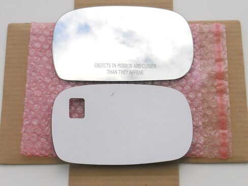 New Replacement Mirror Glass with FULL SIZE ADHESIVE for 1995-2002 KIA SPORTAGE Passenger Side View Right RH in Kuwait
