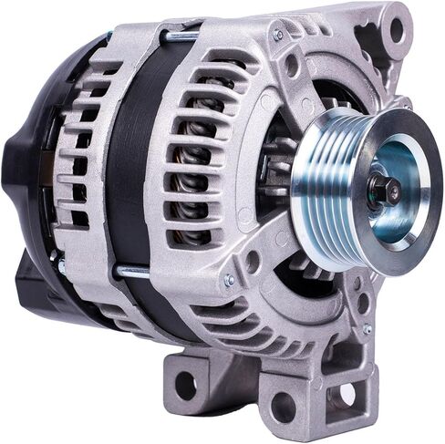 SANKAKU Alternator Fits for Chevrolet Equinox 2008-2017, for GMC Terrain 2013-2017, for Saturn Vue 2008-2010, V6 3.6L, Replace 104210-2890 104210-5250 11250, 12V 150Amp 6-Groove Pulley in Kuwait