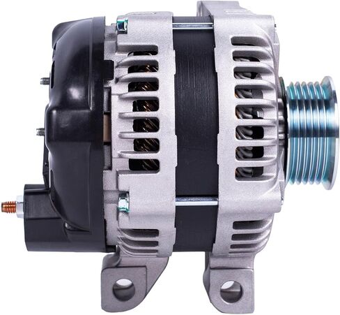 SANKAKU Alternator Fits for Chevrolet Equinox 2008-2017, for GMC Terrain 2013-2017, for Saturn Vue 2008-2010, V6 3.6L, Replace 104210-2890 104210-5250 11250, 12V 150Amp 6-Groove Pulley in Kuwait