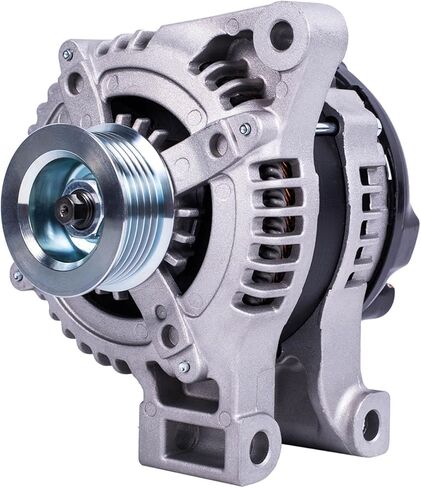 SANKAKU Alternator Fits for Chevrolet Equinox 2008-2017, for GMC Terrain 2013-2017, for Saturn Vue 2008-2010, V6 3.6L, Replace 104210-2890 104210-5250 11250, 12V 150Amp 6-Groove Pulley in Kuwait