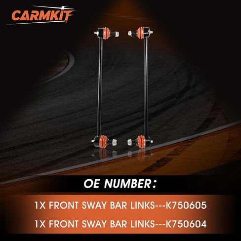 Sway Bar Links, Front Stabilizer End Links Compatible with Honda Civic 2012-2015 Acura ILX 2013-2019, Replace K750604 K750605, 2Pcs in Saudi Arabia