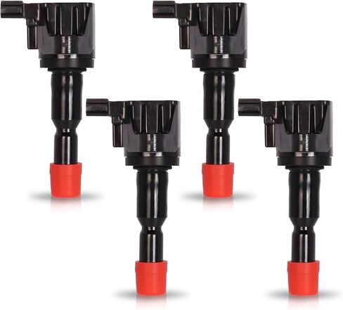 ENA Set of 4 Ignition Coil Pack 1.5L L4 Compatible with Honda Compatible with Honda 2010 2011 2012 2013 2014 2015 2016 City, 2011-2016 CR-Z CRZ, 2009-2014 Fit Replacement for UF626 30520RB0003 C1664 in Kuwait