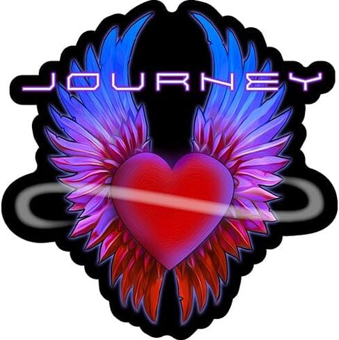 Journey Heart Sticker in Kuwait