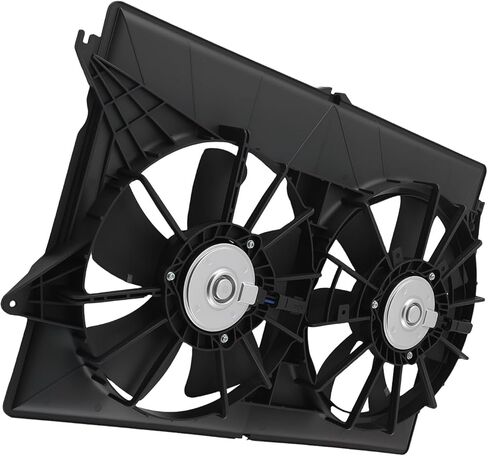 maXpeedingrods Dual Engine Radiator Cooling Fan w/Shroud Assembly for Chrysler Pacifica 2004-2008, 5102428AA 5102429AA in Kuwait