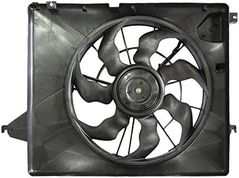Automotive Cooling Radiator Cooling Fan Assembly For Hyundai Santa Fe Sport Kia Sorento HY3115143 in Saudi Arabia