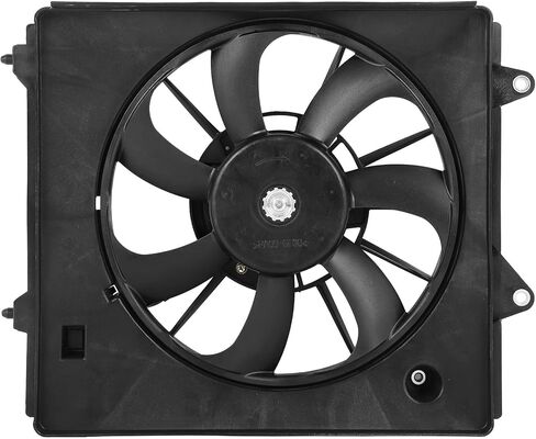 SCITOO Auto Air Condenser Cooling Fan Assembly, Compatible with 2015-2020 for Honda for Fit 1.5L, Automotive Replacement A/C Condenser Cooling Fan in Kuwait
