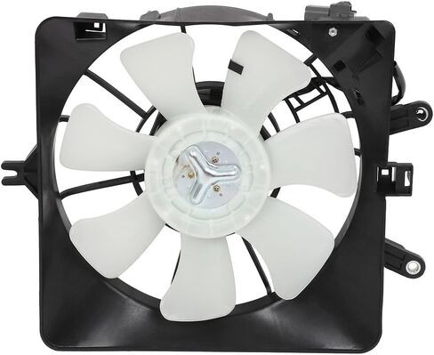 Black A/C Condenser Fan Assembly for Honda for Fit 2007-2008 Passenger Side/RH Electric Cooling Fan Replace 620-280 in Saudi Arabia