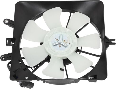 Black A/C Condenser Fan Assembly for Honda for Fit 2007-2008 Passenger Side/RH Electric Cooling Fan Replace 620-280 in Saudi Arabia