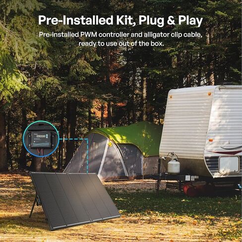 Renogy 200W Portable Solar Panel, 25% High Efficiency Solar Panel Kit with 20A Charger Controller for 12V Battery Power Station, N-Type Foldable Solar Panels w/Tempered Glass for RV, Camping Off-Grid in Saudi Arabia