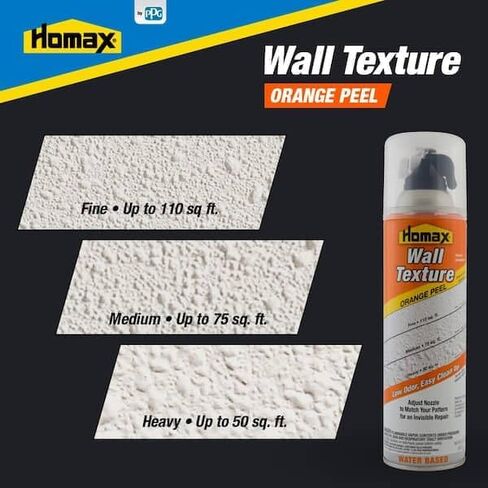 Homax 4092 Water-Based Orange Peel Wall Texture, 20 oz, White, Pack of 6 in Saudi Arabia