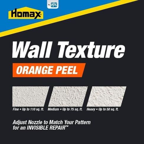 Homax 4092 Water-Based Orange Peel Wall Texture, 20 oz, White, Pack of 6 in Saudi Arabia