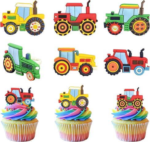 24 PCS Anime Skull Cupcake Rings Pirate Themed Cupcake Toppers Colorful Skeleton Cake Decorations for Skull Theme Baby Shower Kids Birthday Halloween Pirate Party Cake Decorations Supplies in Saudi Arabia