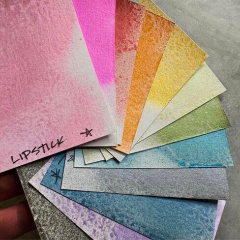 Ranger Ink Tim Holtz Distress Spritz Sprays - Set #1, Bundle of 12 Luminous Colors, 1 oz bottles, 1 Carnora Amber Bottle, June 2024 Release in Kuwait
