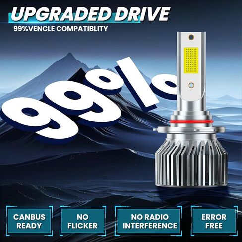 Fit for 2019-2025 Dodge Ram 1500 2500 3500 (without Projector Version) Vehicle Driving Light Bulbs,6000K Safety Bright White,Broader View,Direct Installation,Pack of 6 in Saudi Arabia