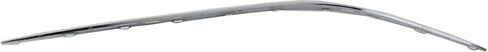Garage-Pro Bumper Trim SET Compatible with Mercedes Benz E320 2003-2006, E350 2006-2008, E500, E55 AMG Front, Driver and Passenger Side, Chrome, Sedan in Kuwait