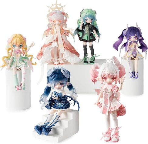 BEEMAI Luluya Symphonic Poem Series Single Box (Contains 1 Figure), 1/8 BJD Blind Box Cute Figures Collectibles Birthday Gift in Kuwait