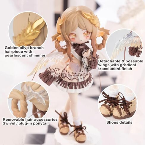 BEEMAI Luluya Symphonic Poem Series Single Box (Contains 1 Figure), 1/8 BJD Blind Box Cute Figures Collectibles Birthday Gift in Kuwait