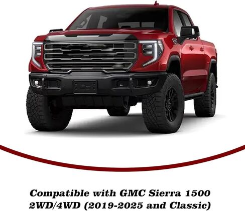 RYANSTAR RACING Mud Flap Replacement Kit Compatible with GMC Sierra 1500 2WD 4WD 2019-2025 & Classic Including Front and Rear partsEasy Installation Increased Tire Clearance ABS in Kuwait