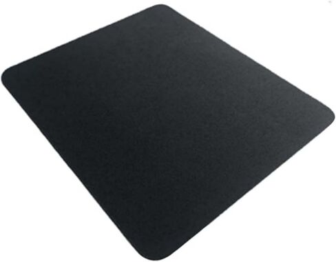 【9.1 x 7.9 Inch】Mouse Pad, Non-Slip Natural Rubber Base, Computer Gaming Mousepad, Durable Cloth Surface Desk Mat, Easy Gliding, Washable, Portable, Rectangular, Black in Saudi Arabia
