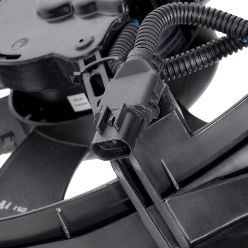 مجموعة كفن مروحة تبريد مكثف التيار المتردد طراز OE من Auto Dynasty KI3120101 متوافقة مع Rio Rio5 06-11 in Kuwait