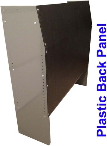 True Racks Van Shelving Package Set of 2 Shelves with Doors for Full Size GMC Savana, Chevy Express, Ford Transit Low Roof, Grey, VA45132D2 in Kuwait