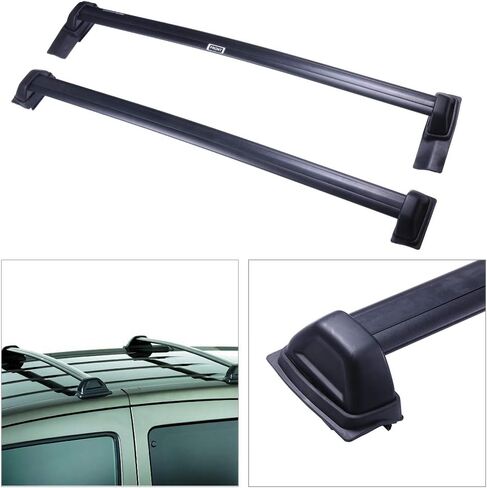 Heavy-Duty Roof Rack Crossbars Car Roof Rack for Honda Element 2003-2011,Black in Kuwait