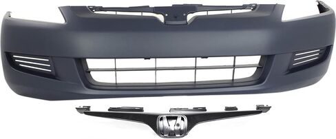 طقم غطاء مصد الصدمات Garage-Pro متوافق مع Honda Accord 2003-2005 معدة أمامية in Kuwait