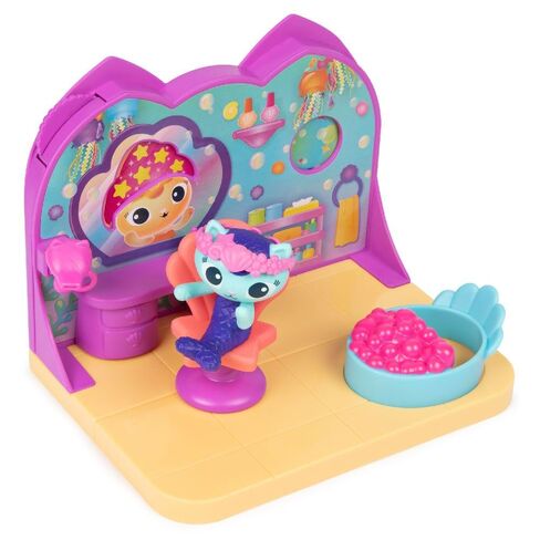 DreamWorks Gabby’s Dollhouse, Mercat’s Spa Room Playset, with Mercat Toy Figure, Surprise Toys and Dollhouse Furniture, Kids’ Toys for Girls and Boys 3+ in Kuwait